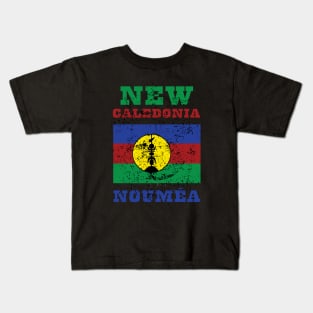 Flag of New Caledonia Kids T-Shirt